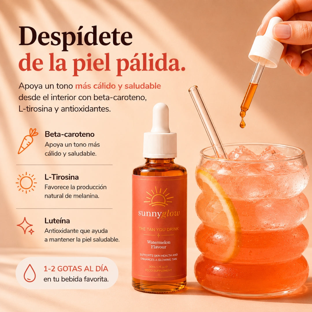 Gotas para una Piel Bronceada y Renovada